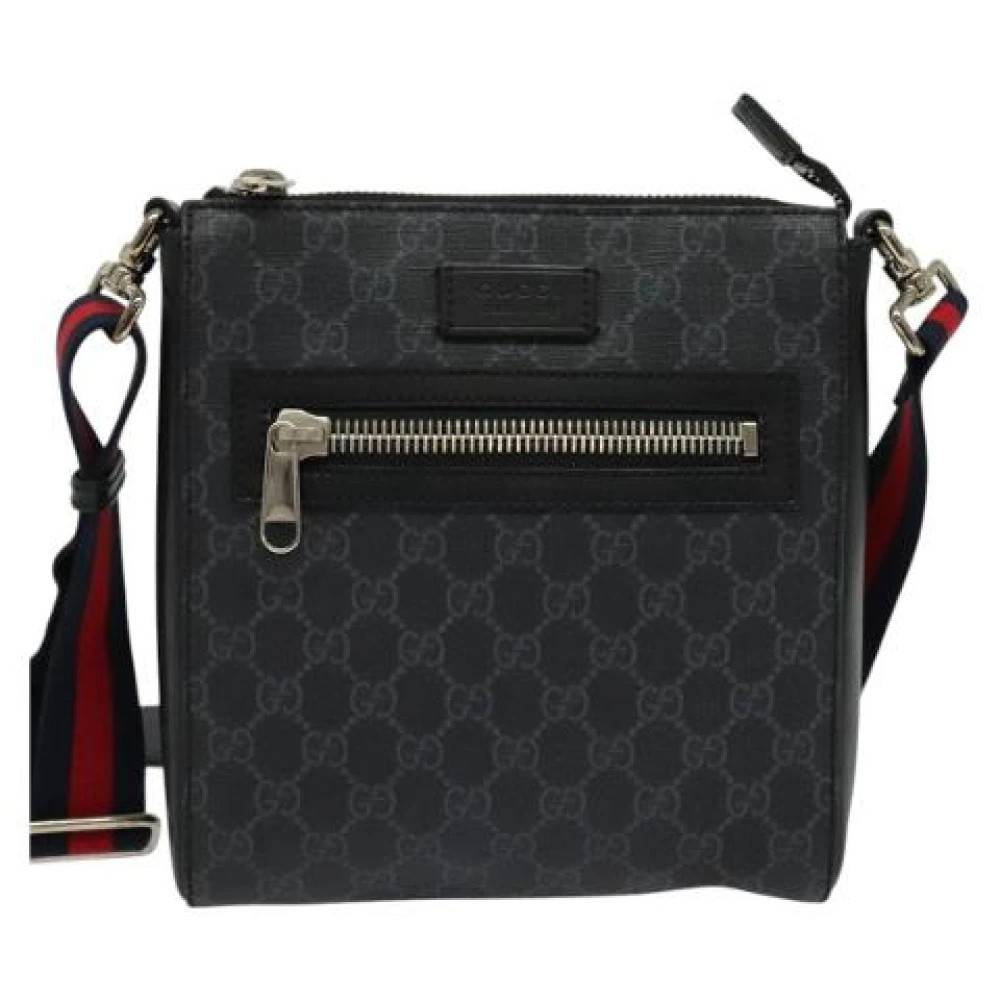Gucci Vintage Pre-owned Laeder gucci-tasker - Vintage - Dame - Sort - ONE SIZE - Uld