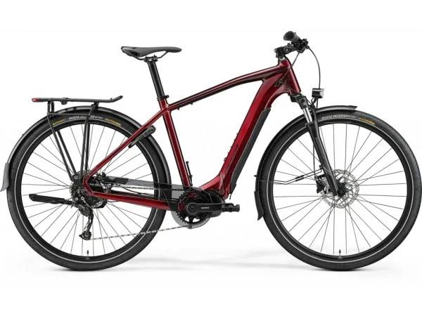 Merida eSPRESSO Sport 400 E-Bike herre rød/sort - Cykelstørrelse Large