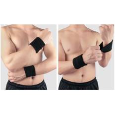 2Pcs Sports Wristbands Wrist Sweatbands for Baseball Tennis Basketball Football Running and Working