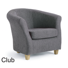 Möbelform - Club Fåtölj (Siri 03 Blå)