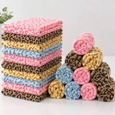 20 st & 5 st handdukar i slumpmässigt blandade färger - 30x30 cm, mjuka och absorberande - perfekta för bad, ansikte, händer, kök och spa - Multifärgad (Blandade färger 5 st-30*30 cm,Blandade färger 20 st-30*30 cm)