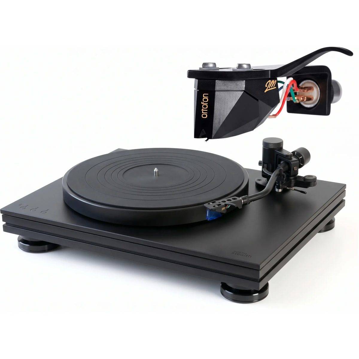 Music Hall + Ortofon sort + 2M Black Premounted.