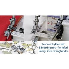 Trykfodssæt til Janome MyLock 644D og AT2000