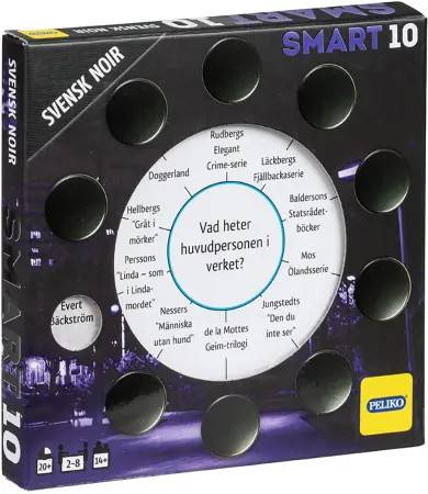 Smart10 Frågekort Expansion - Svensk Noir