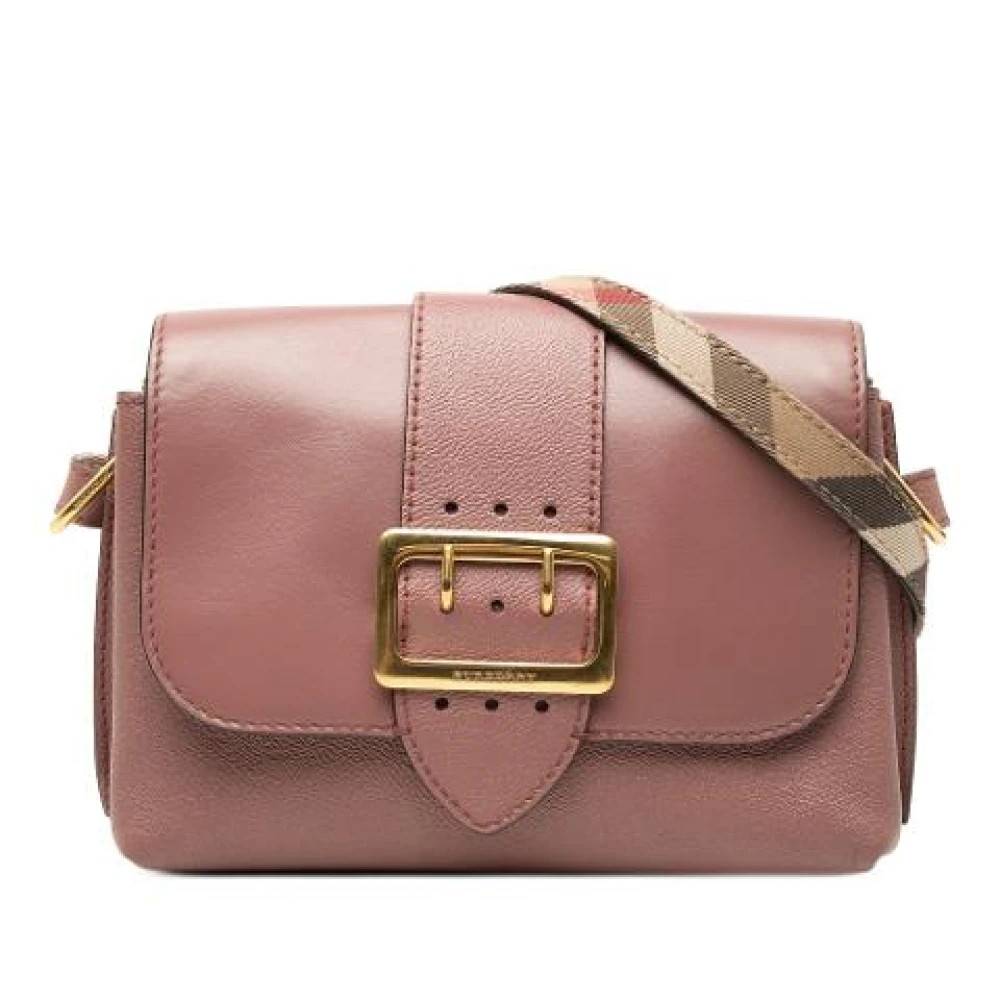 Burberry Vintage - Pre-owned Medley Buckle Crossbody Bag Vintage - Dam - ONE Size - Läder