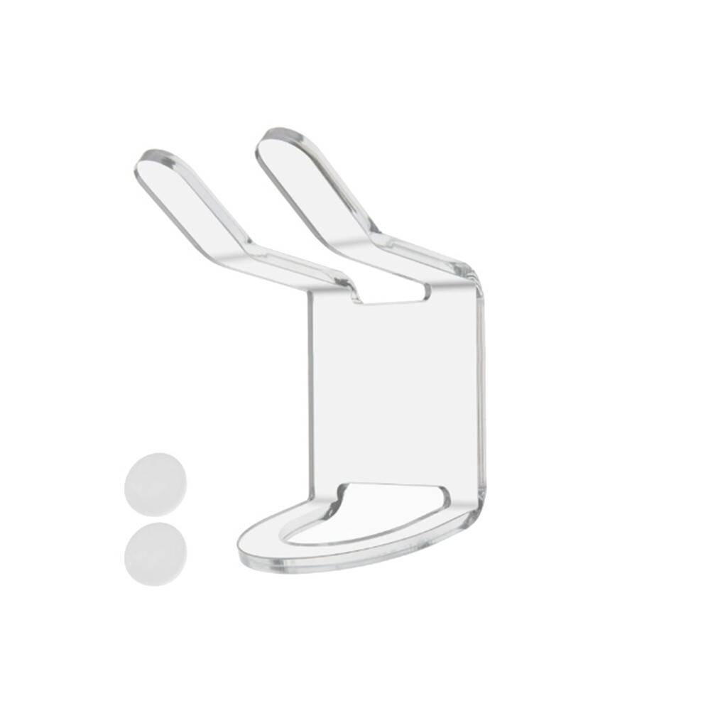 Ice Scoop Holder, Clear Acrylic Holder Ice Maker Scoop for Ice Maker Kitchen Freezer Bar Wedding
