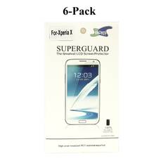 6-Pack Skärmskydd Sony Xperia X (F5121)
