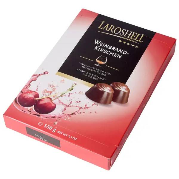 Laroshell Cherry & Brandy Chokoladeæske