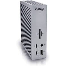 CalDigit TS4 Thunderbolt 4 Dock,18 Ports, 98W Charging, 3x Thunderbolt 4 40Gb/s, 5x USB-A, 3x USB-C (10Gb/s), 2.5GbE, PC, Chrome Computer Kompatibel mit 0. 8 m langes Kabel