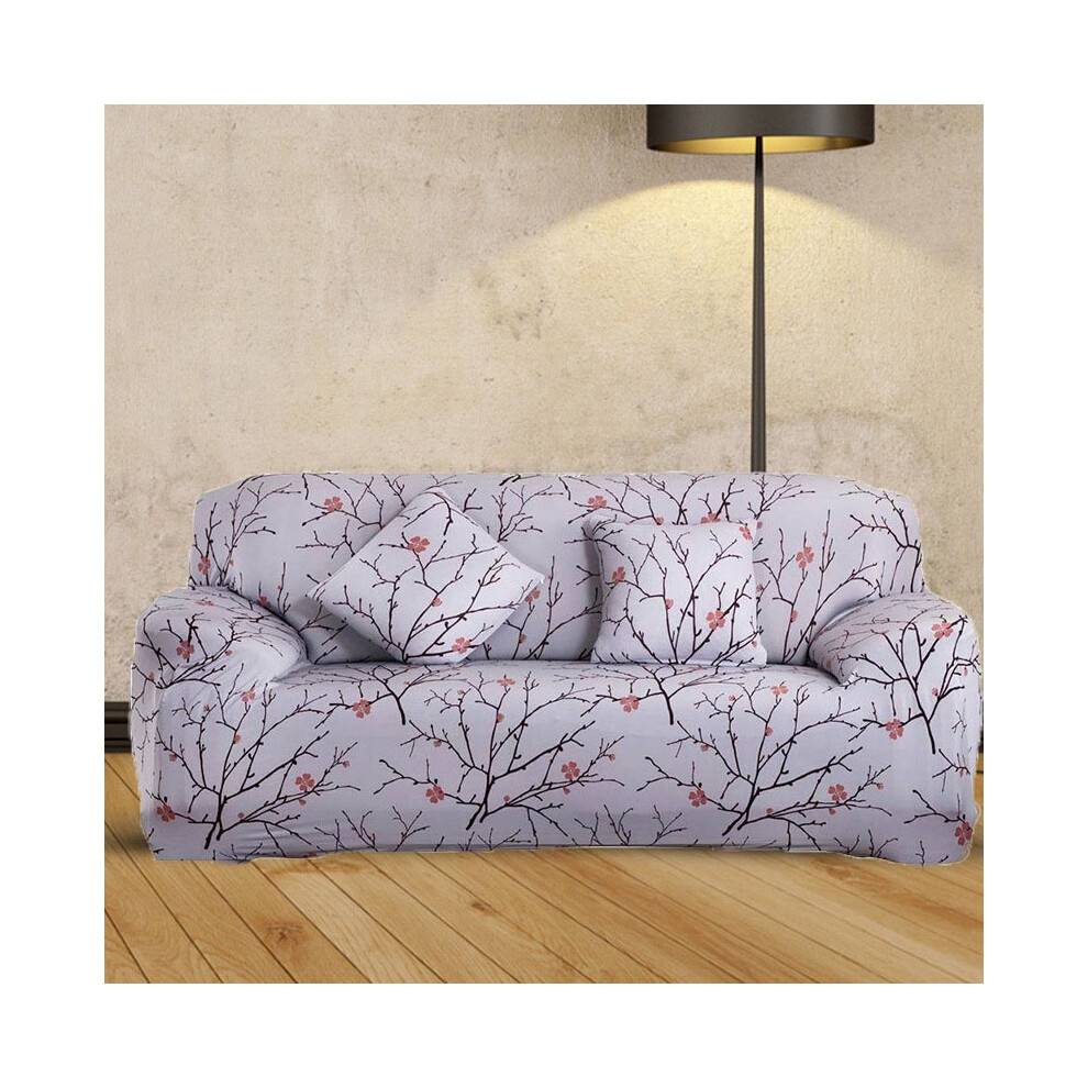 (C,4 Seater)Slipcover Sofa Loveseat Chair Furniture Cover Floral Armchair Covers Couch