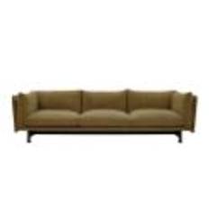 Wendelbo Kite 3 Seater Sofa L: 260 cm - Sortbejdset Eg/Roco Col. 2