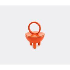 C'era Fragrance Candlelight And Scents - 'Cachi Wok' candle, orange in orange Wax, Ceramic