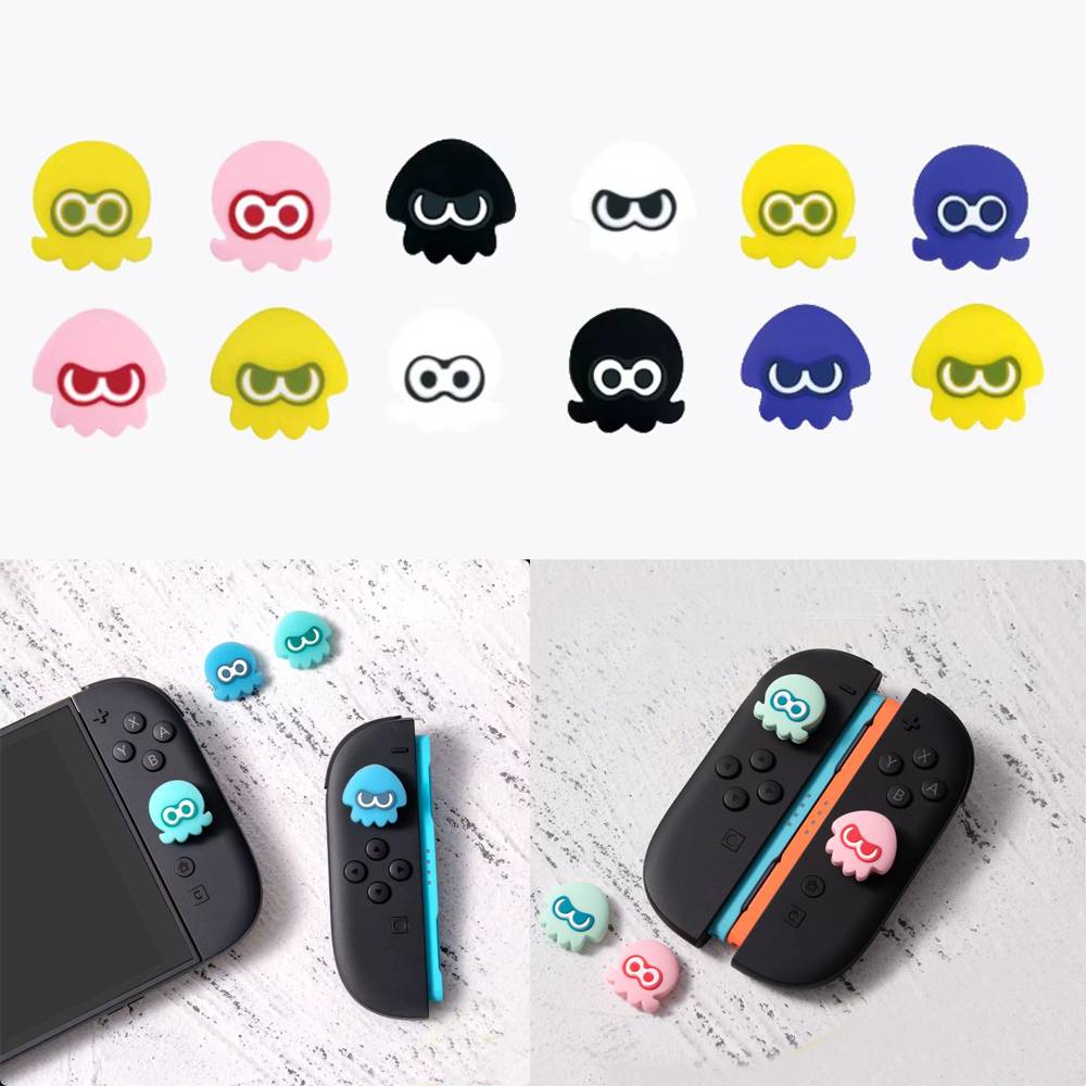 Silicone Soft Joystick Cover For Switch 2/NS Pro Game Controller For Sony PS5 PS4 Slim Xbox One Series X/S Thumb Grip Cap Case