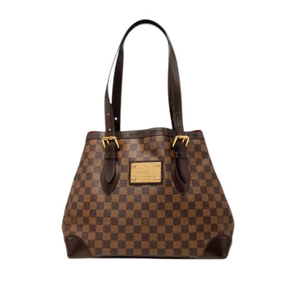 Louis Vuitton Vintage Pre-owned Hampstead MM - Vintage - Dame - Brun - ONE SIZE - Hamp