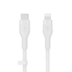 BOOST CHARGE USB-C to LTG Silicon 2m, White