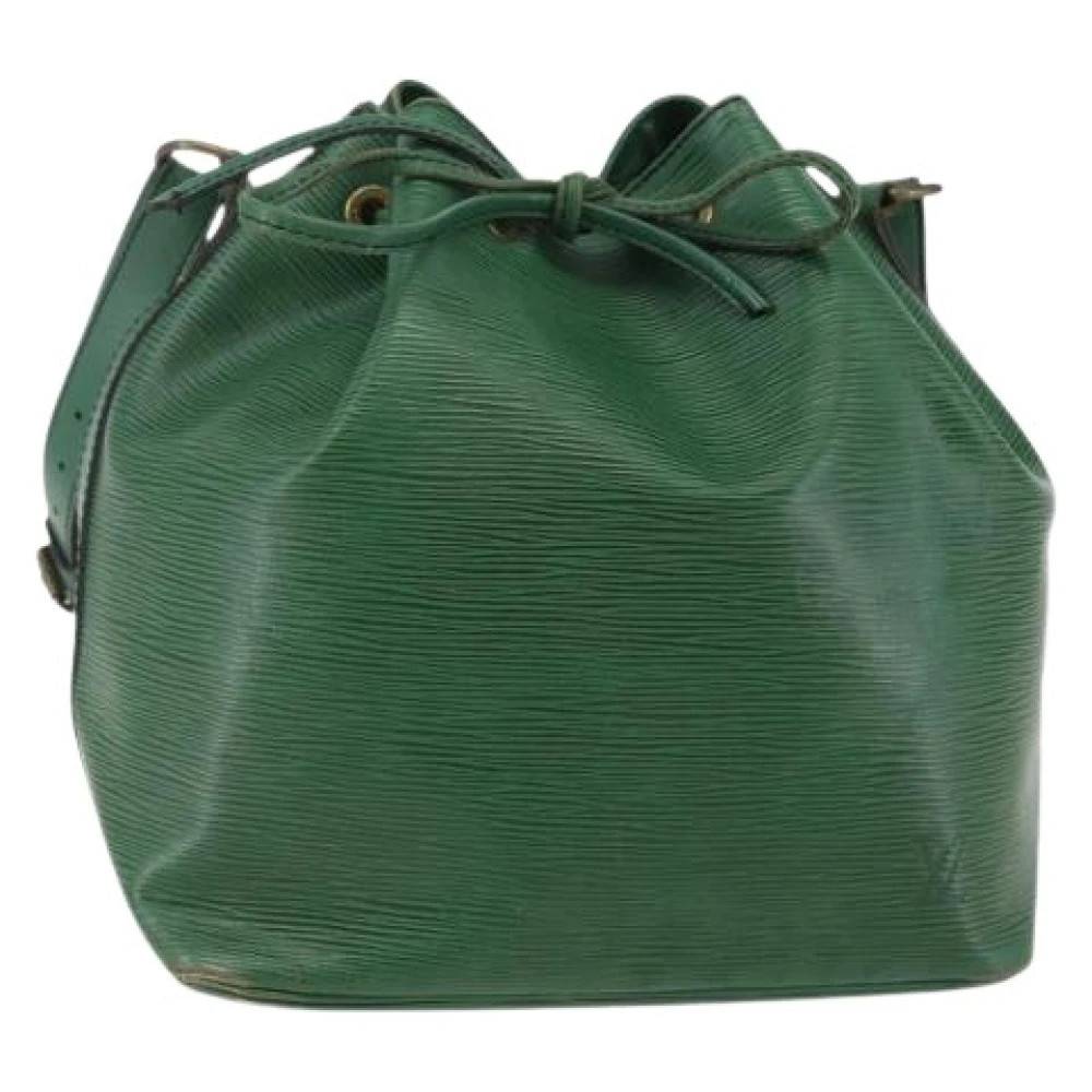 Louis Vuitton Vintage Pre-owned Vintage Bucket Bag - Vintage - Dame - Grøn - ONE SIZE - Læder