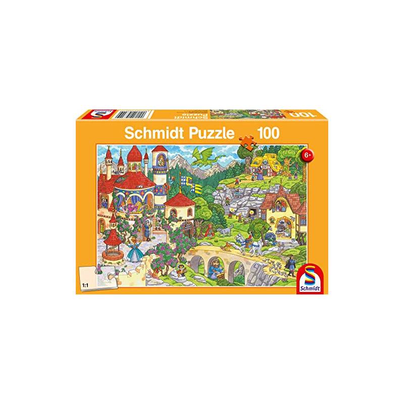 Schmidt Spiele Puzzle 56311 Im Land der Märchen, 100 Teile...