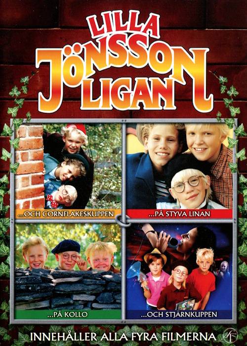DVD - Lilla Jönssonligan X4 (4-Disc) (Beg)