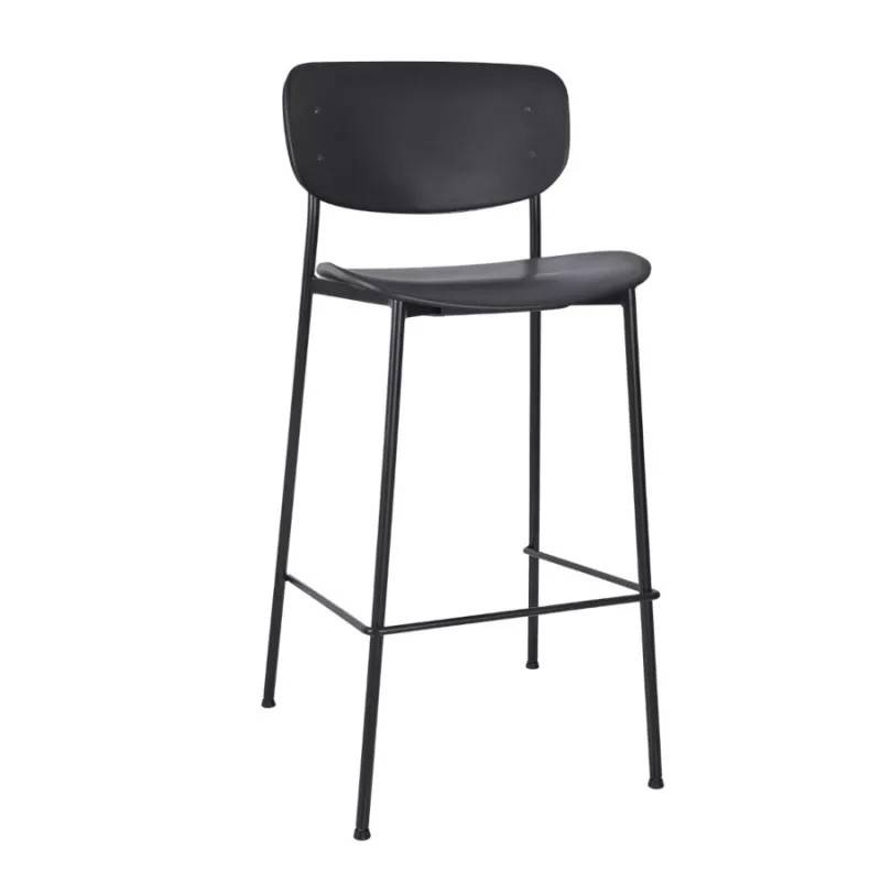 Greenwich PP barstol (74 cm, Svart, Svart)