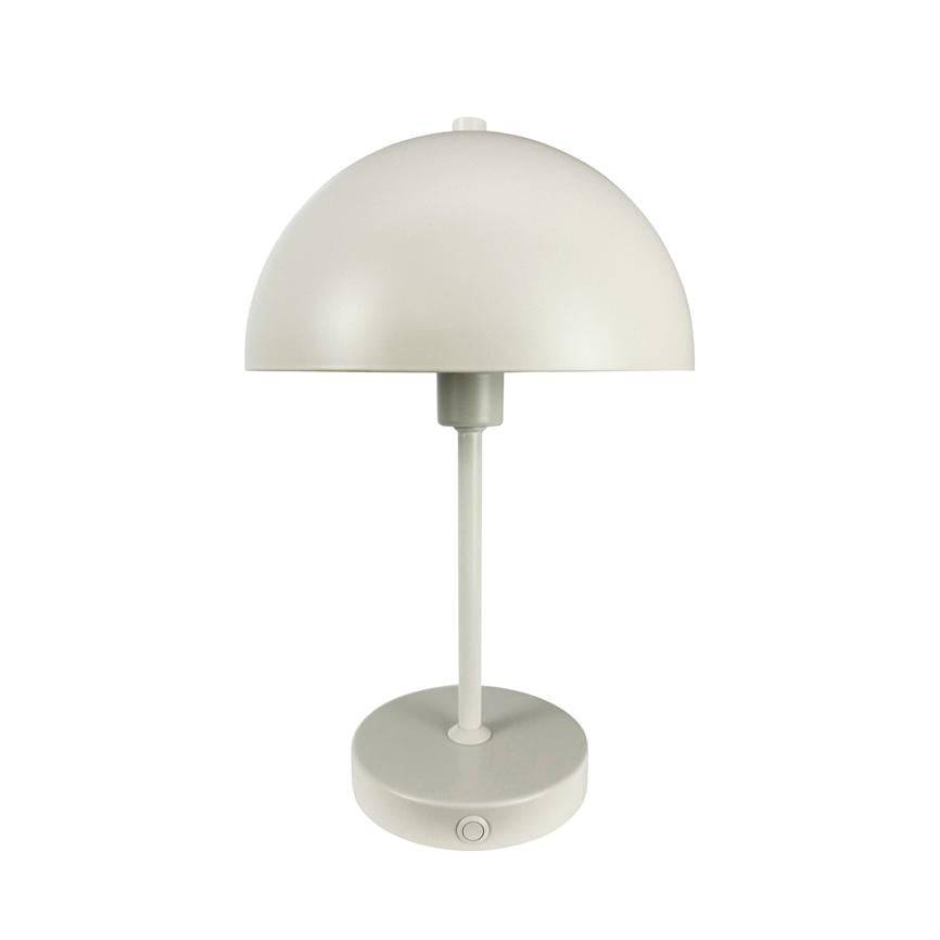 Stockholm LED Genopladelig Bordlampe V. 2.0 - Perle Hvid