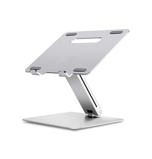 LUX™ | Stander til Computer / MacBook - Ergonomisk - Sølv