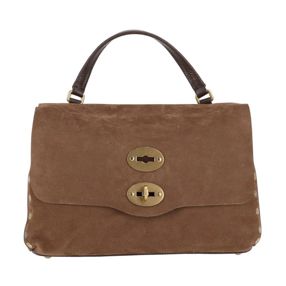 Zanellato Postina Jones Nabuk - Tasker - Dame - Brun - ONE SIZE - Uld