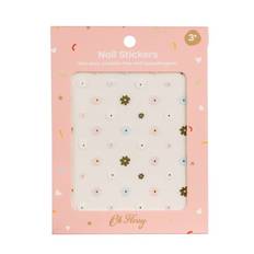 Oh Flossy Negle Stickers Blomster