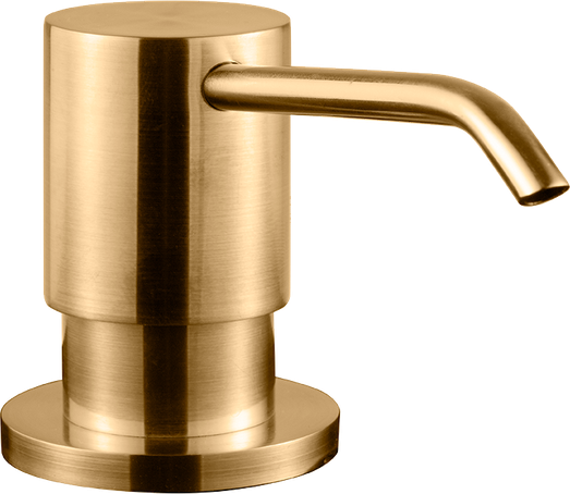 Tvålpump BI228 Mässing Honung Guld Borstad