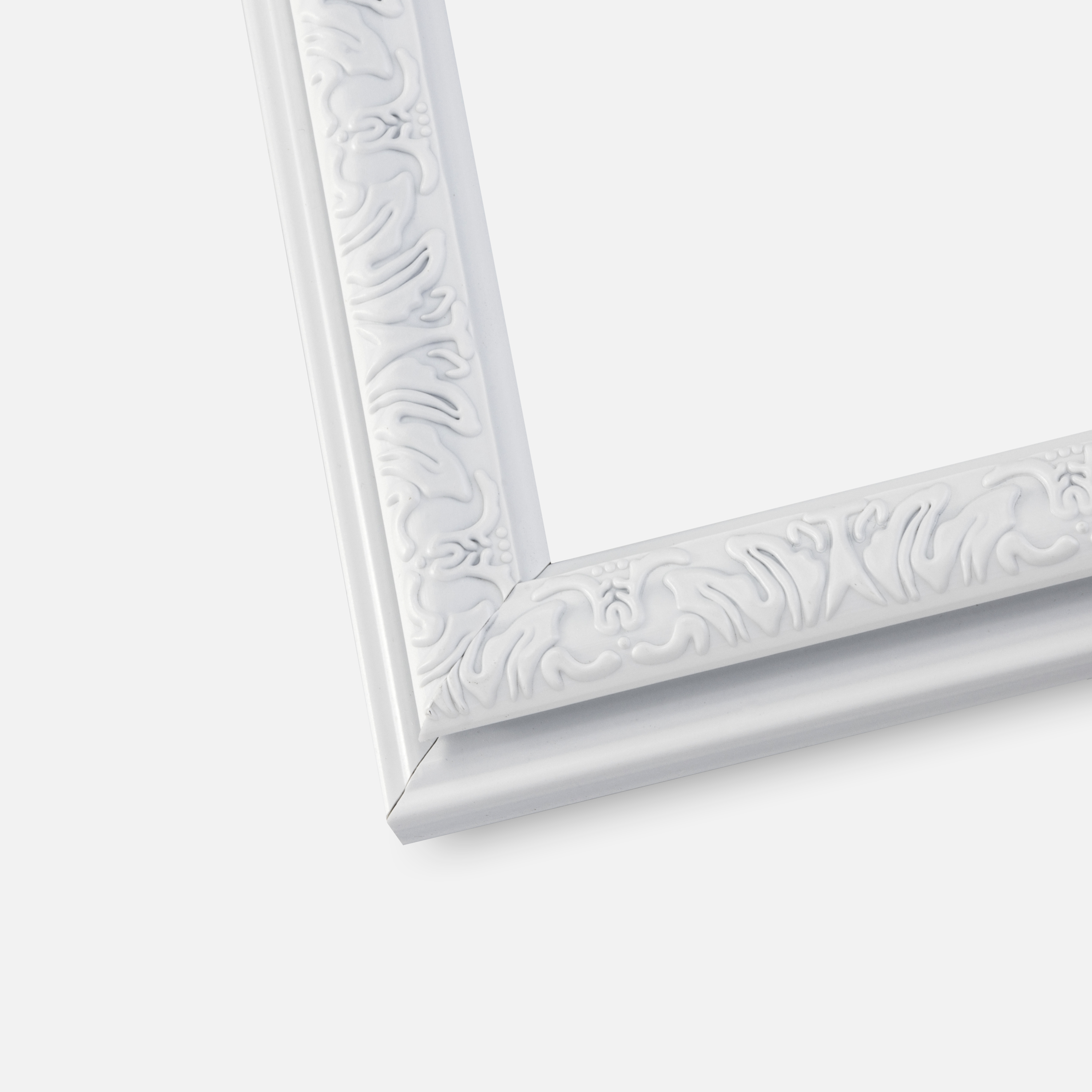 Ram Nostalgia Glas Vit 30x40 cm - Passepartout Vit 22x32 cm