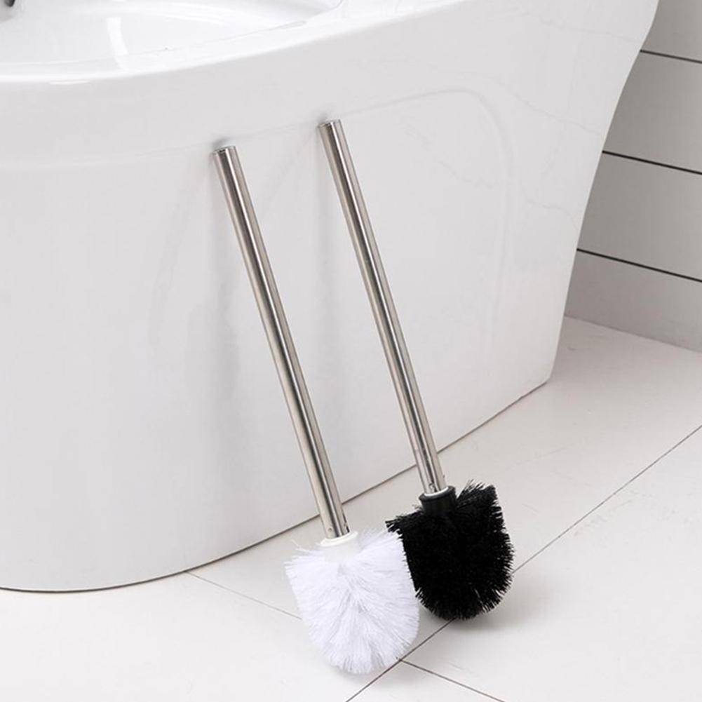 Scrubbers Toalettborste Badrum Chrome Ersättning svart