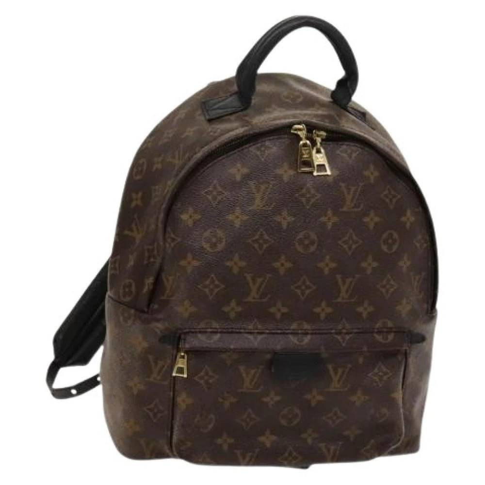 Louis Vuitton Vintage Pre-owned Canvas Rygsæk - Vintage - Dame - Brun - ONE SIZE - Uld