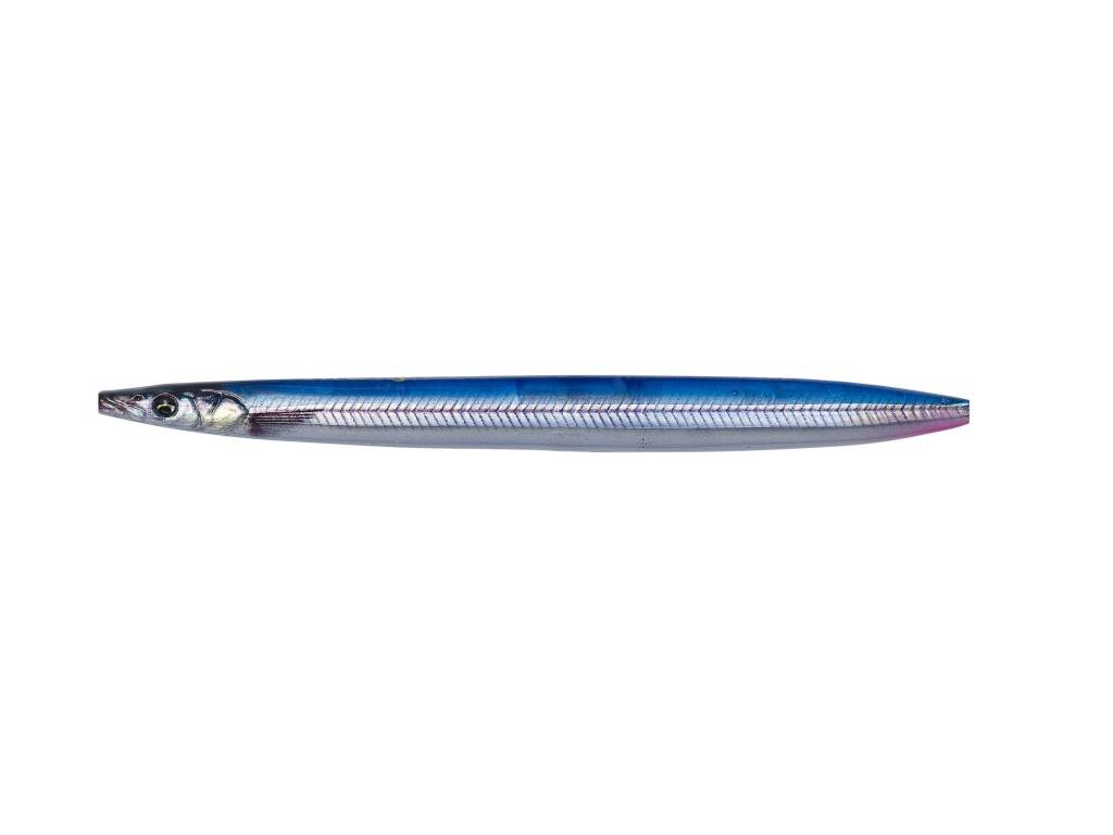 Savage Gear Line Thru Sandeel 110mm 15g - Blue Silver UV