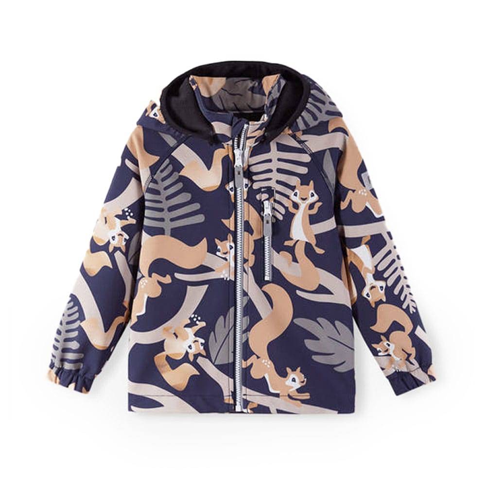 Reima Vantti softshell jacka (barn) - Fox Navy, 122cm