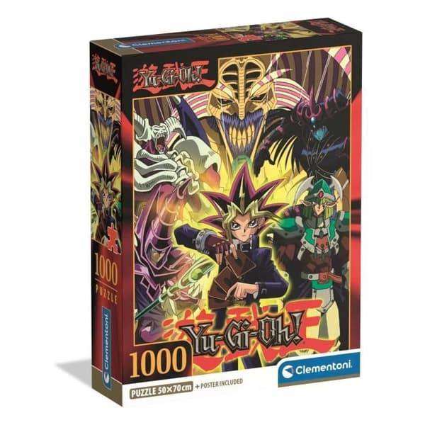 CLEMENTONI - Kompakt 1000 brikker - Yu-Gi-Oh!