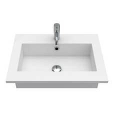 Ballingslöv Tvättställ Stone Blanco Zeus Extreme 60 cm