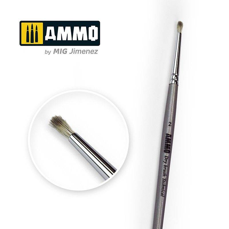 Drybrushpensel 2