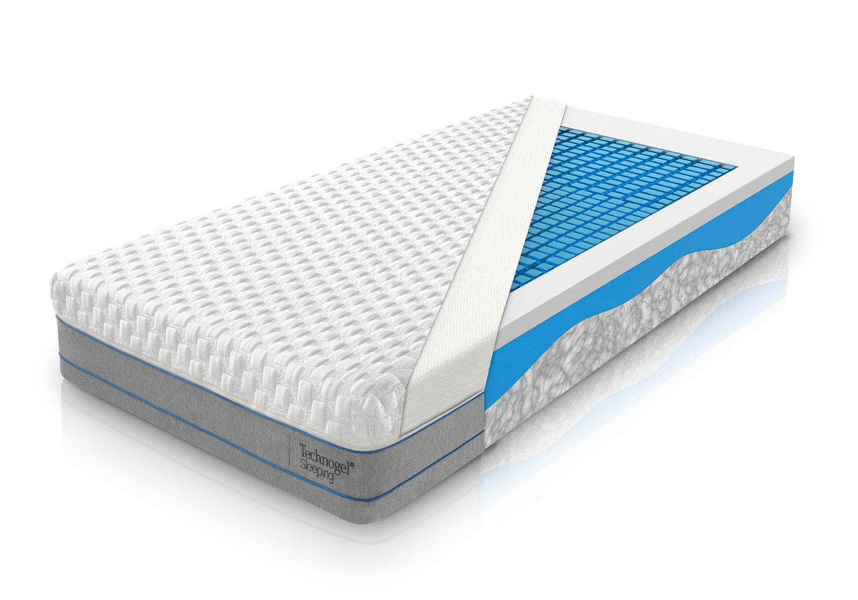 Technogel Estasi - 3D Gel & Memoryfoam madras - 140x200 / Medium