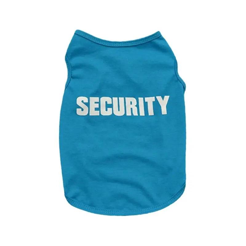 Printed Summer Vest for Small Dogs & Cats - Blue SEC / XS-suit 0.6-1.2kg / SPC (XS-suit 0.6-1.2kg)