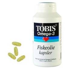 Tobis Omega-3 1000 mg Fiskeolie - 120 kapsler