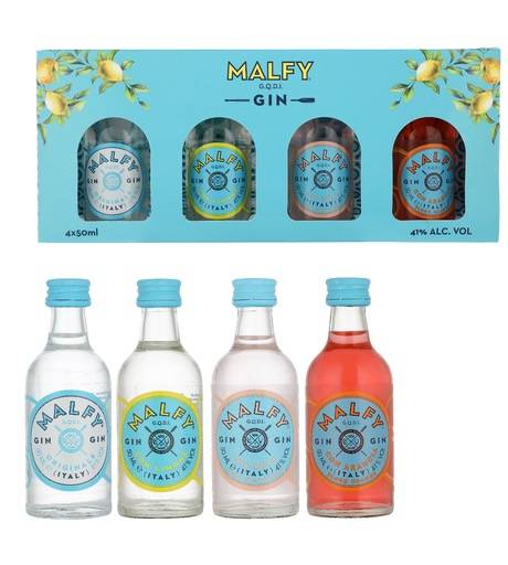 Malfy Gin Mini 4 x 5cl.