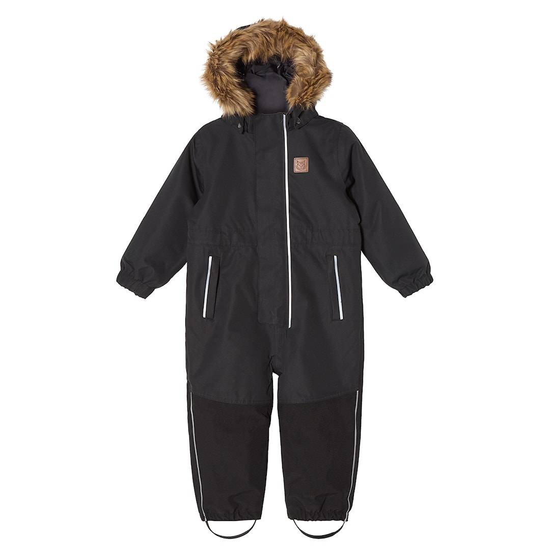 Kuling Chamonix Vinteroveralls Always Black Always Black-140 cm Sort 140 cm Drenge, Piger