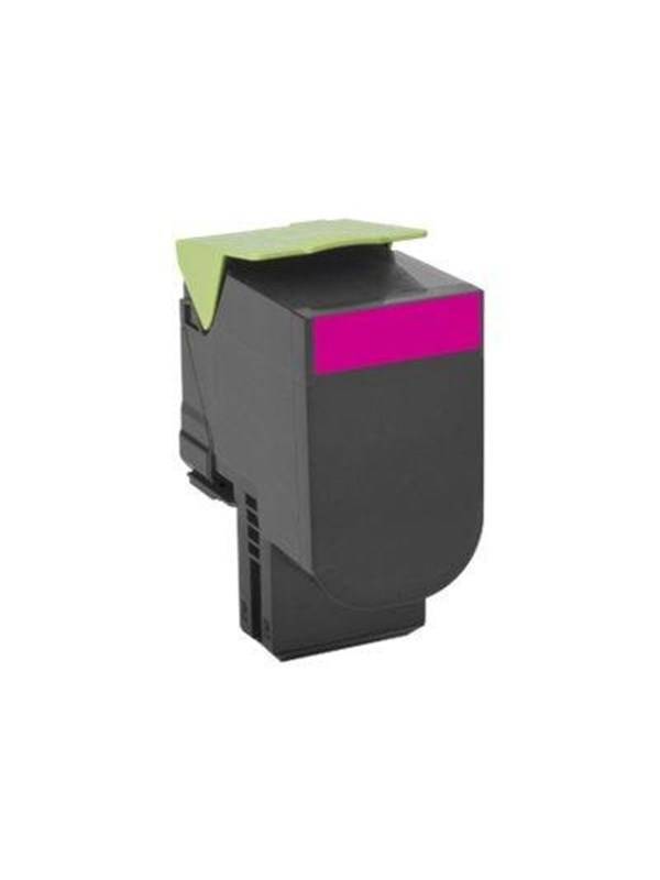 Lexmark 80C2HM0 / 802HM Return Program Toner - Lasertoner Magenta