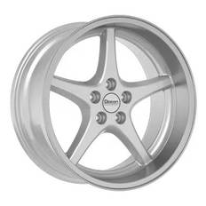 Ocean Wheels, MK18 Silver+ Däck 215/35R18 (Volvo 200- 700 - 900 serien): Falken Azenis FK510 215/35ZR 18 84Y