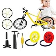Small BMX Cycle Toys, Miniature Fidget Cycle Toy - Alloy Mountain Finger BMX Model,Nyhetssportdekor för bokhylla, fönsterbräda, bord, sängplats
