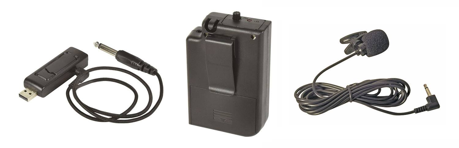 U-MIC Lavalier UHF Wireless Microphone Systems - 864.8MHz
