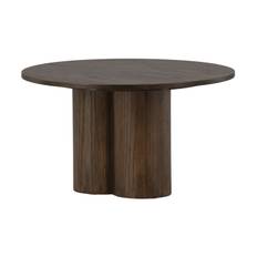Olivia Soffbord 80 cm Runt - Brun Matbord & köksbord Venture Home