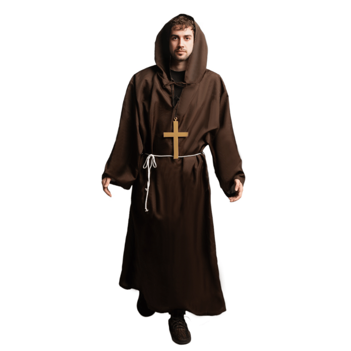 Munke kostume - 3 dele.