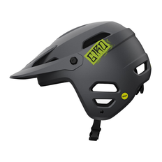 Giro Tyrant Spherical Mips Cykelhjelm, Matte Metallic Black/Ano Lime, M/55-59cm