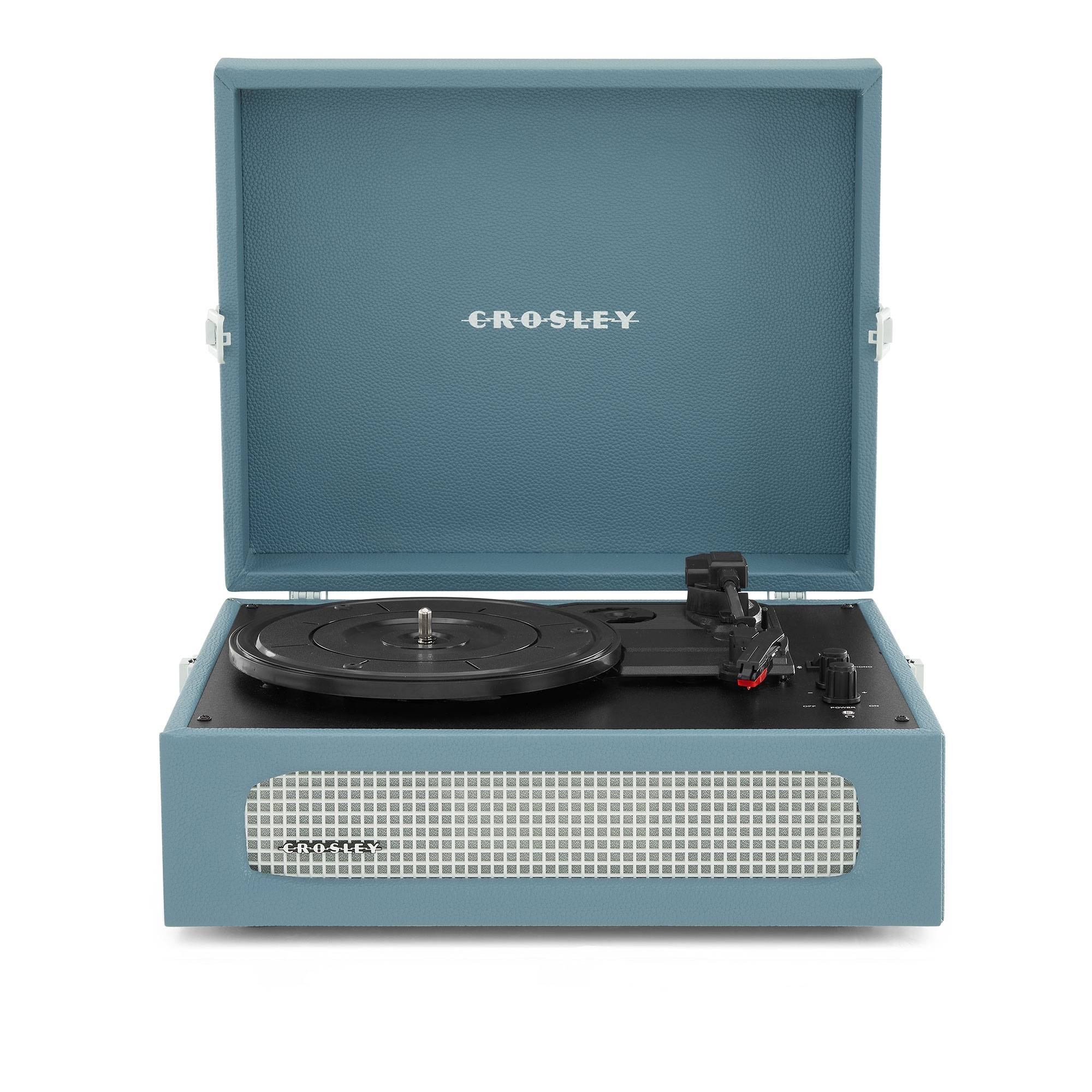 Crosley - Voyager - Washed Blue Bluetooth - Ljud och teknik - Blå