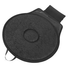 Car Seat Cushion Portable Soft Breathable 360 Degree Rotation Seat Cushion for Elderly Pregnant svart